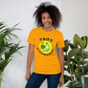 Camiseta de manga corta unisex Toy Tejiendo