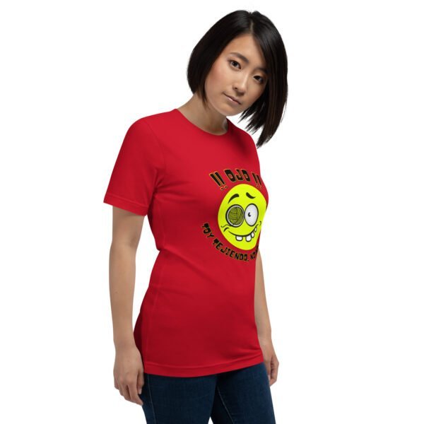 Camiseta de manga corta unisex Toy Tejiendo - Image 3